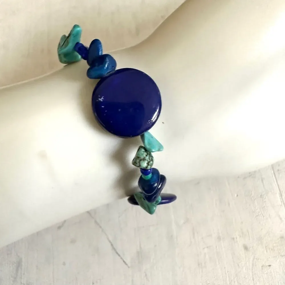 N/A faux turquoise